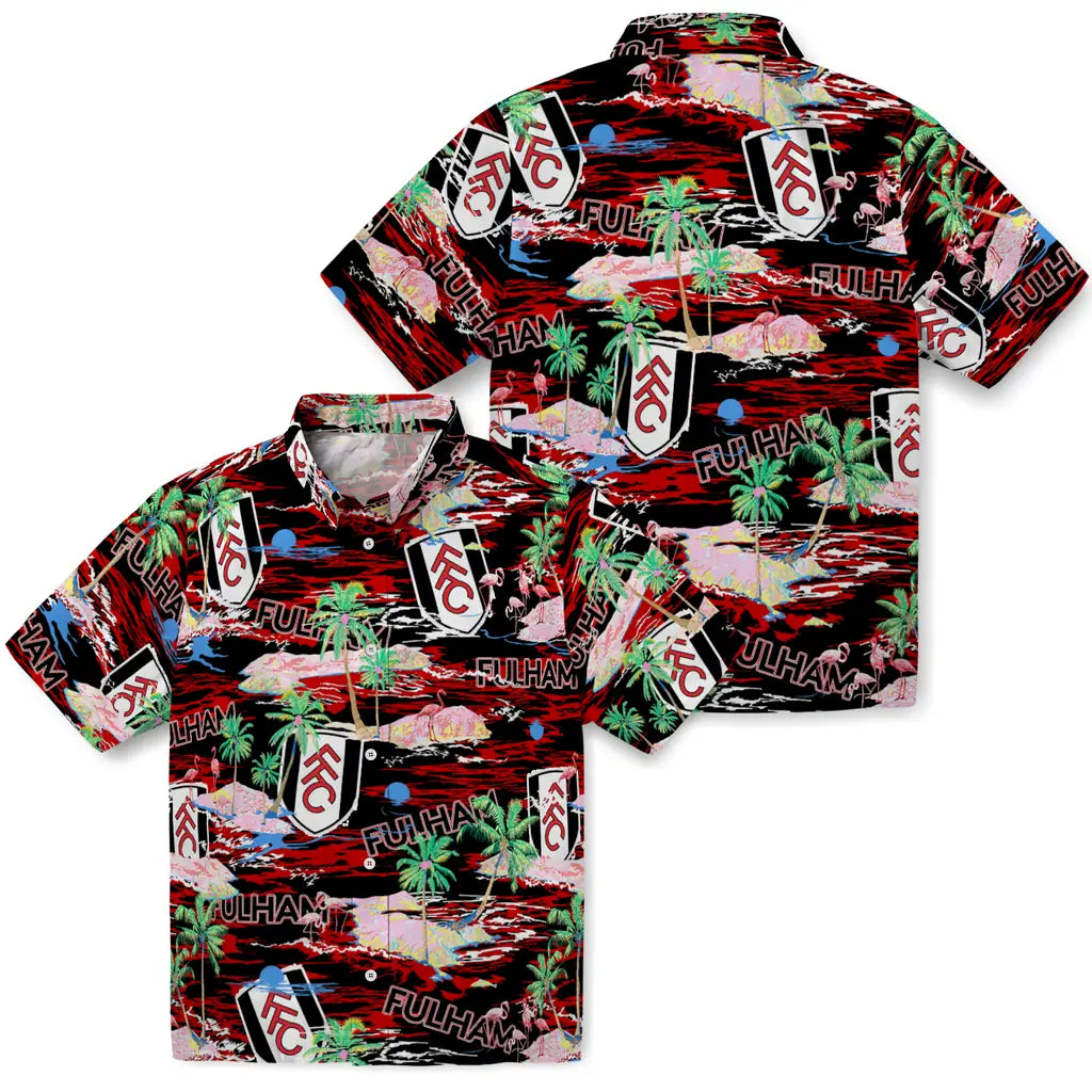 Fulham Flamingo Retreat 2026 Hawaiian Shirt – Moonbestprint