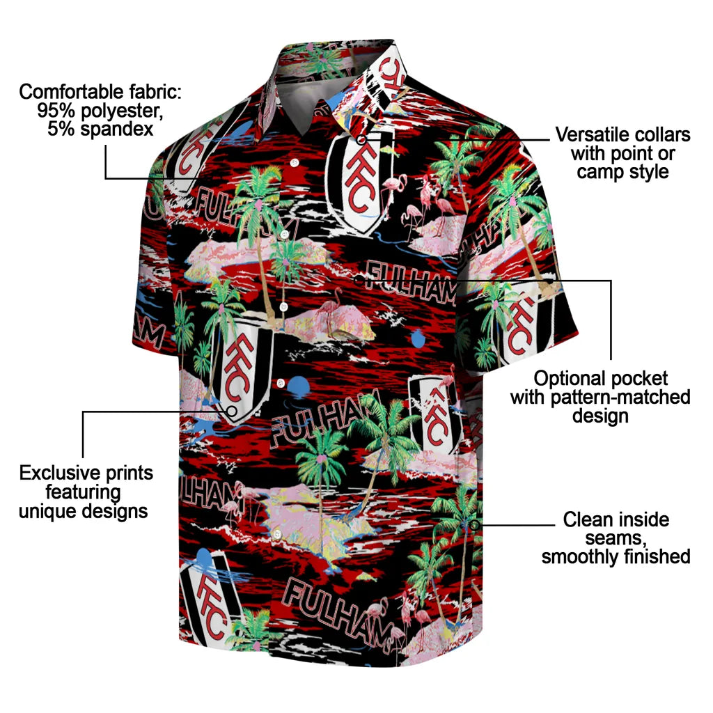 Fulham Flamingo Retreat 2026 Hawaiian Shirt – Moonbestprint