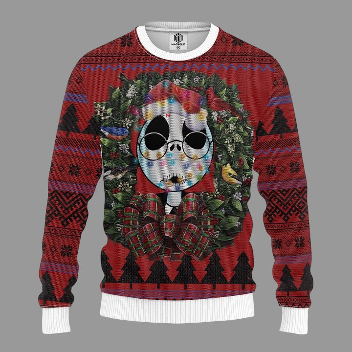 Funny Jack Nightmare Before Christmas Mc Ugly Christmas Sweater Thanksgiving Gift ? Usalast