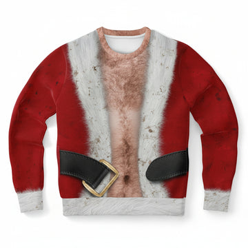 Funny Santa Claus Ho Ho Ho Gag For Funny Xmas 3d Ugly Christmas Sweater ? Usalast