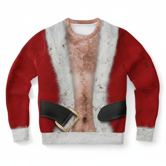 Funny Santa Claus Ho Ho Ho Gag For Funny Xmas 3d Ugly Christmas Sweater ? Usalast