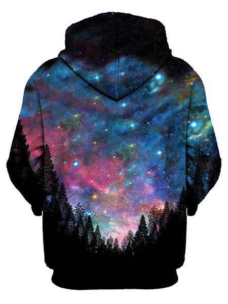 Galactic Valley Unisex Zip-Up Hoodie -Moonbestprint