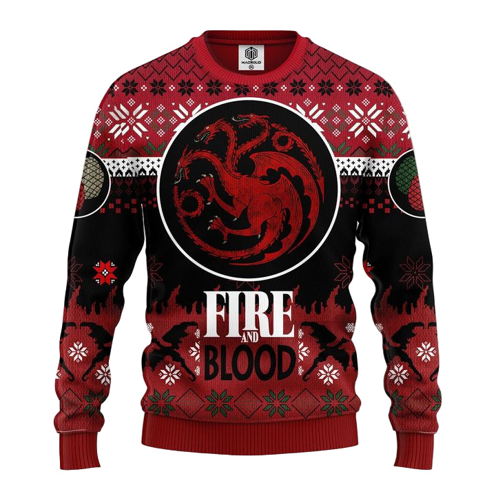 Game Of Thrones Targaryen Ugly Christmas Sweater Amazing Gift Idea Thanksgiving Gift ? Usalast