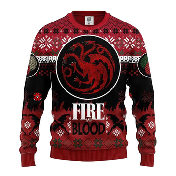 Game Of Thrones Targaryen Ugly Christmas Sweater Amazing Gift Idea Thanksgiving Gift ? Usalast