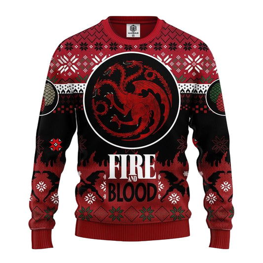 Game Of Thrones Targaryen Ugly Christmas Sweater Amazing Gift Idea Thanksgiving Gift ? Usalast