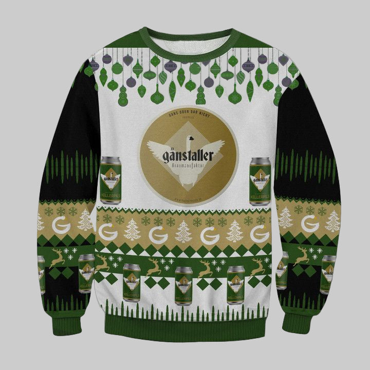 Ganstaller Braumanufaktur Ugly Christmas Sweater 2022 ? Usalast