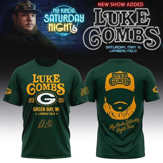 GBP x LC My Kinda Saturday Night Tour 2026 Limited Edition Tshirt | UE70 Moonbestprint
