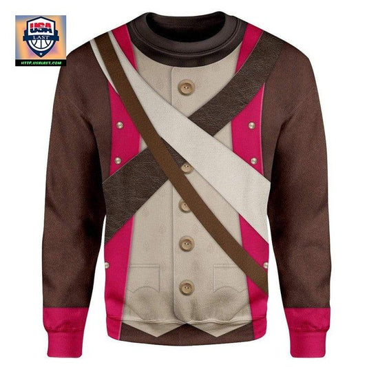 American Infantry 6Th Continental Regiment Custom Sweater Apparel ? Usalast