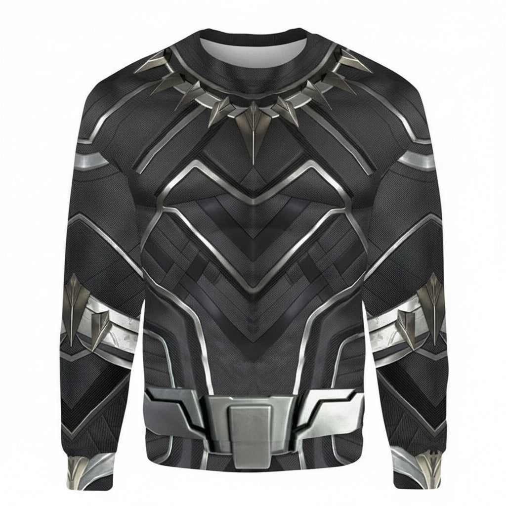 Black Panther Costume Custom Sweater Apparel ? Usalast