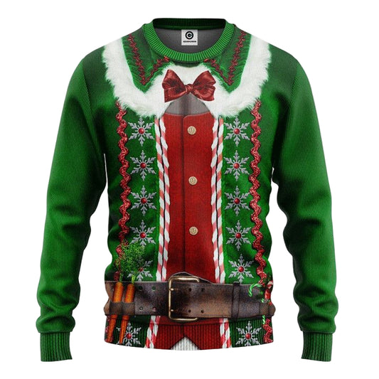 Christmas Elf Custom Sweater Apparel ? Usalast