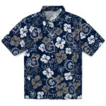 Georgetown Hoyas Hibiscus Bloom Hawaiian Shirt – Moonbestprint