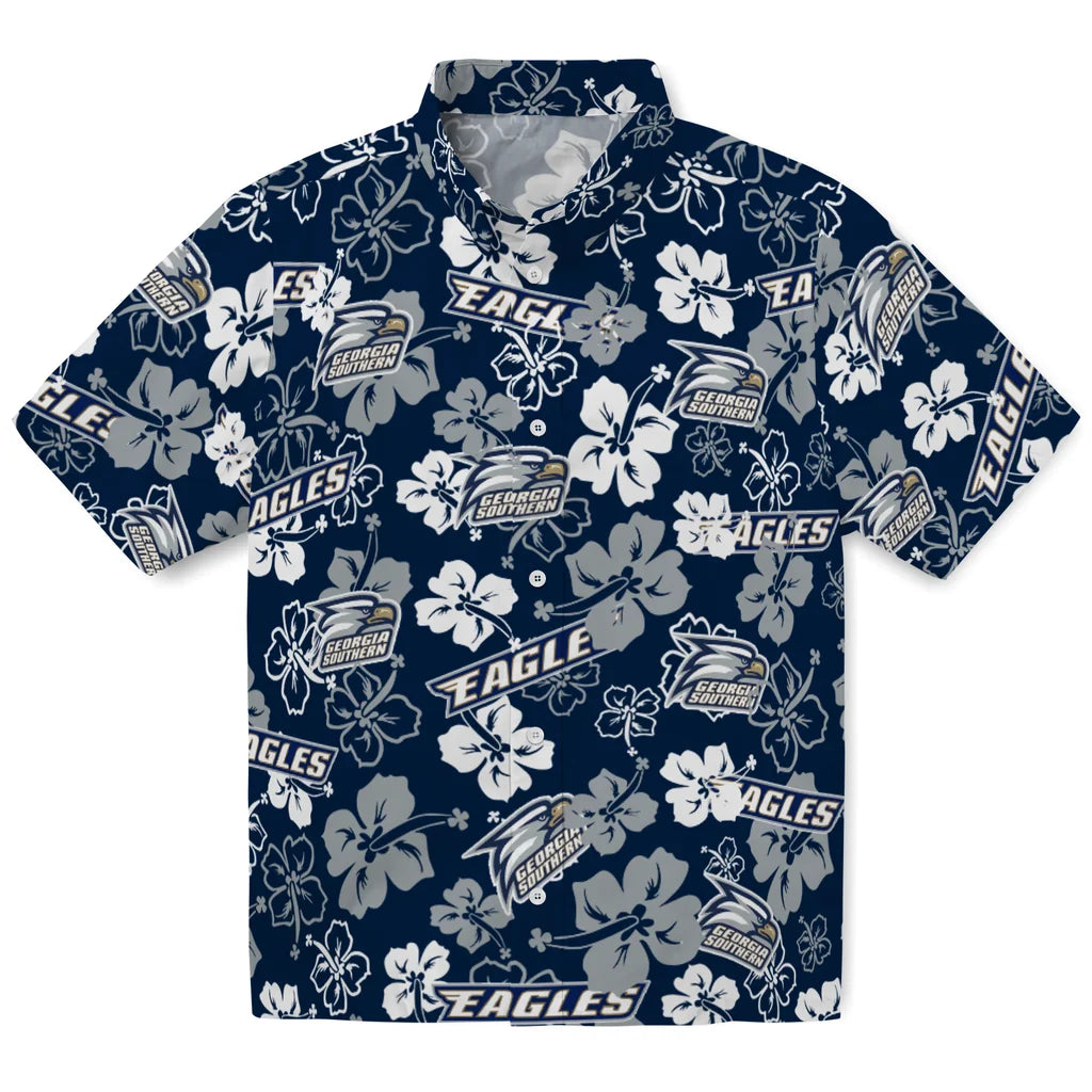 Georgia Southern Eagles Hibiscus Bloom Hawaiian Shirt – Moonbestprint