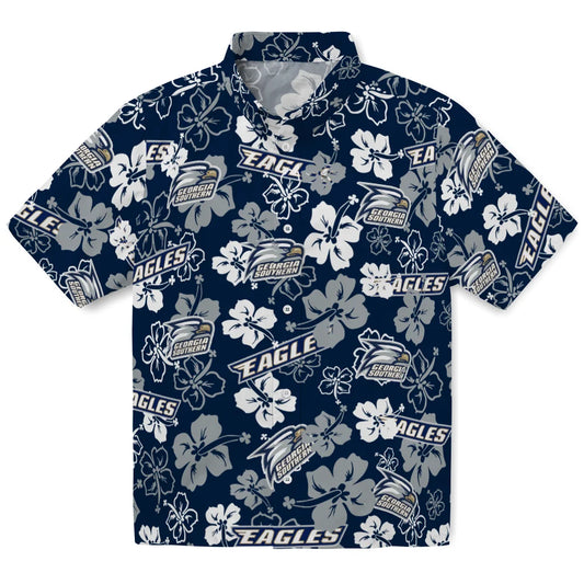 Georgia Southern Eagles Hibiscus Bloom Hawaiian Shirt – Moonbestprint