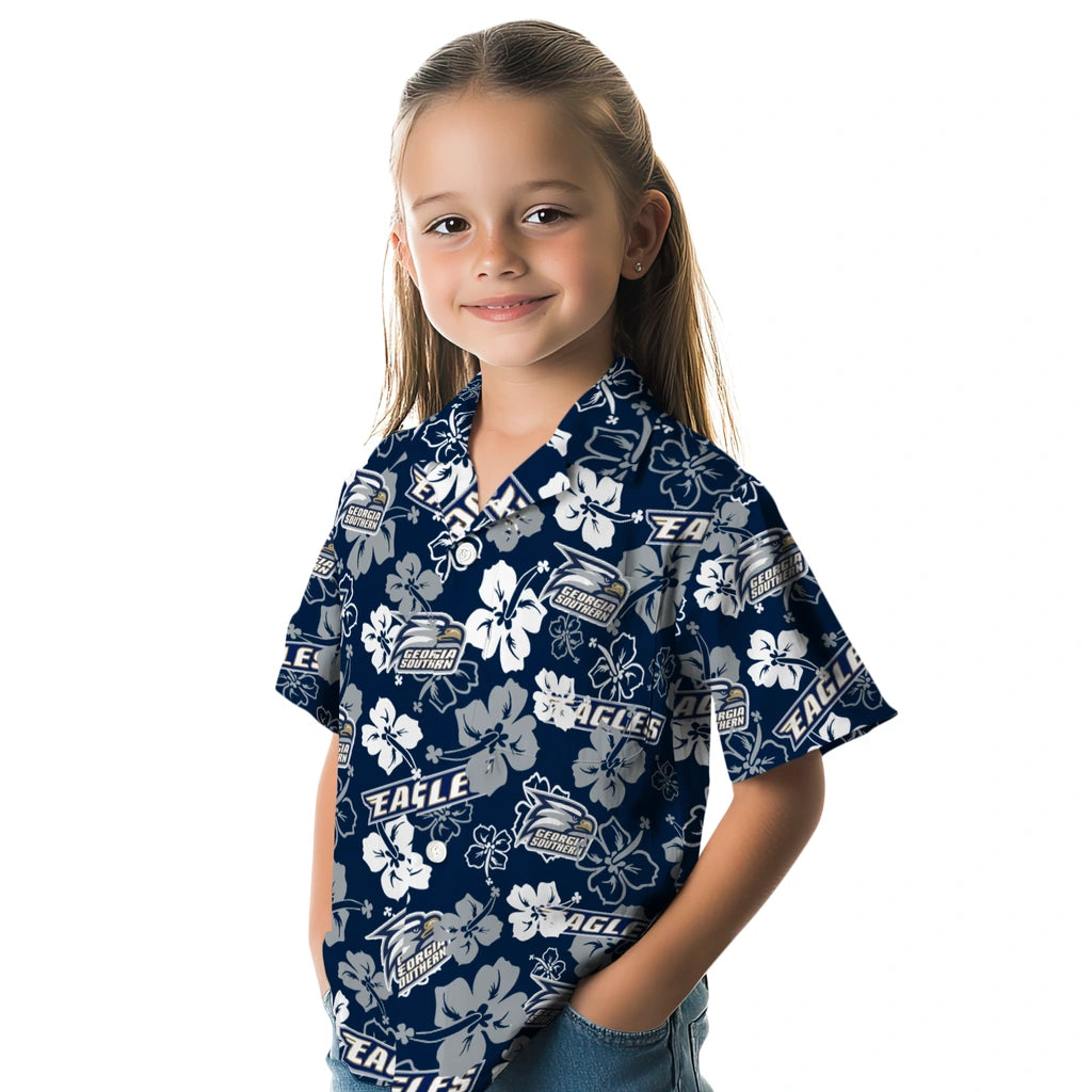 Georgia Southern Eagles Hibiscus Bloom Hawaiian Shirt – Moonbestprint