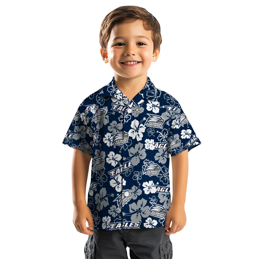 Georgia Southern Eagles Hibiscus Bloom Hawaiian Shirt – Moonbestprint