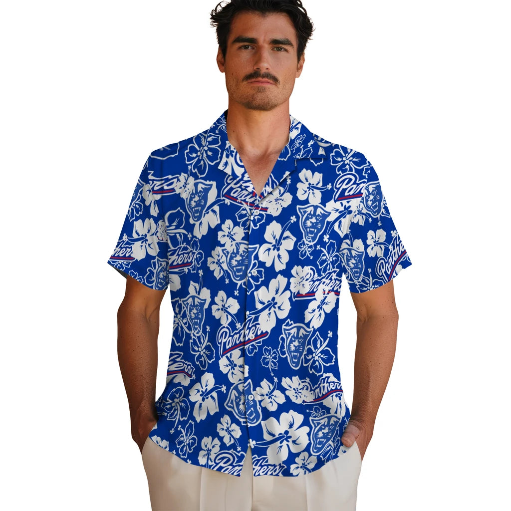 Georgia State Panthers Hibiscus Bloom Hawaiian Shirt – Moonbestprint