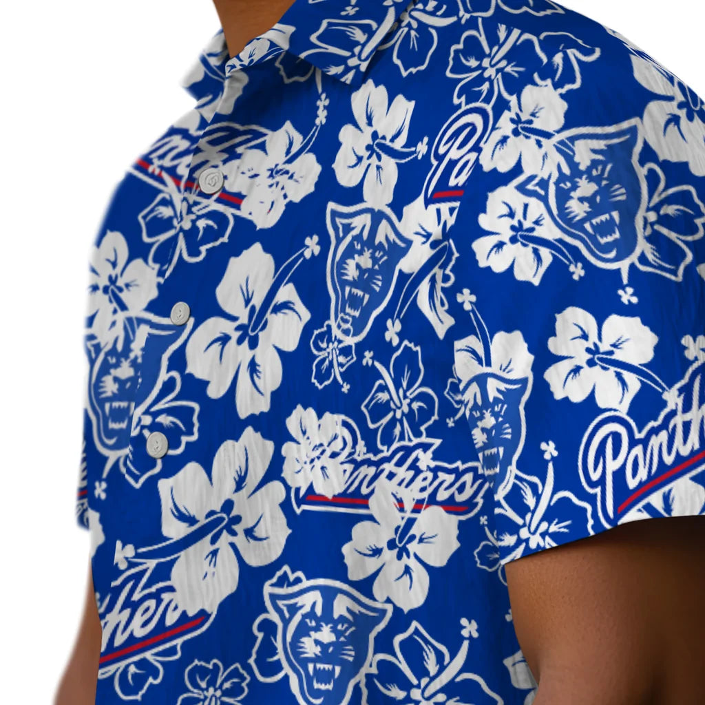 Georgia State Panthers Hibiscus Bloom Hawaiian Shirt – Moonbestprint