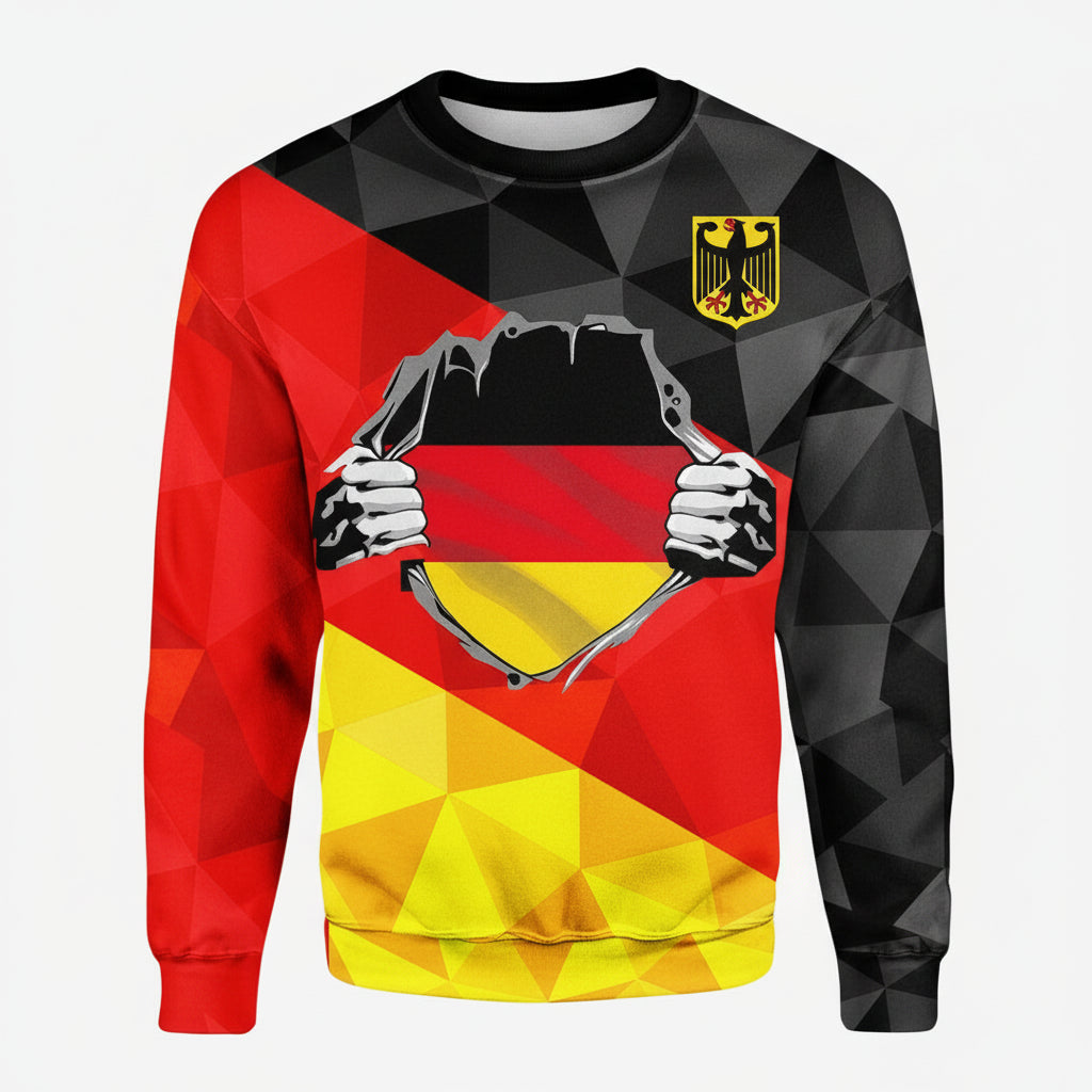 Germany Sweater ? Germany Coat Of Arms Flag Color ? Bn20 ? Usalast