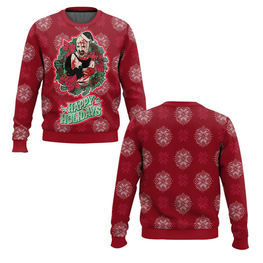 Ter Happy Holidays Ugly Christmas Sweater – Moonbestprint