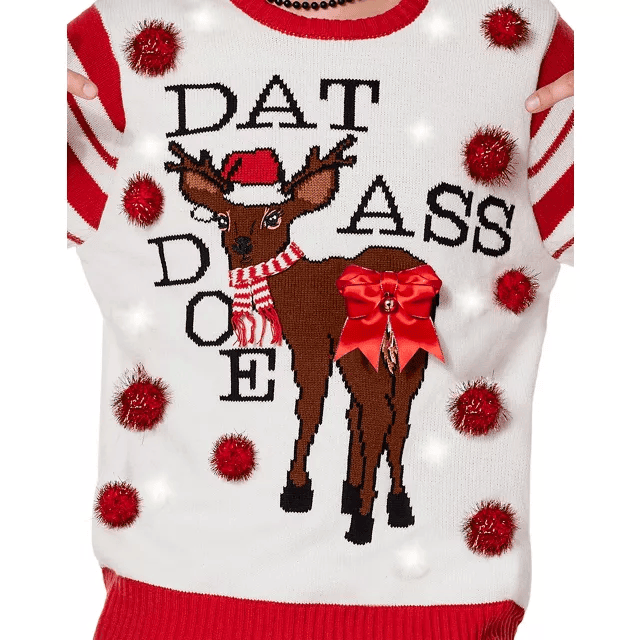 Dat Ass Doe Ugly Christmas Sweater – Moonbestprint