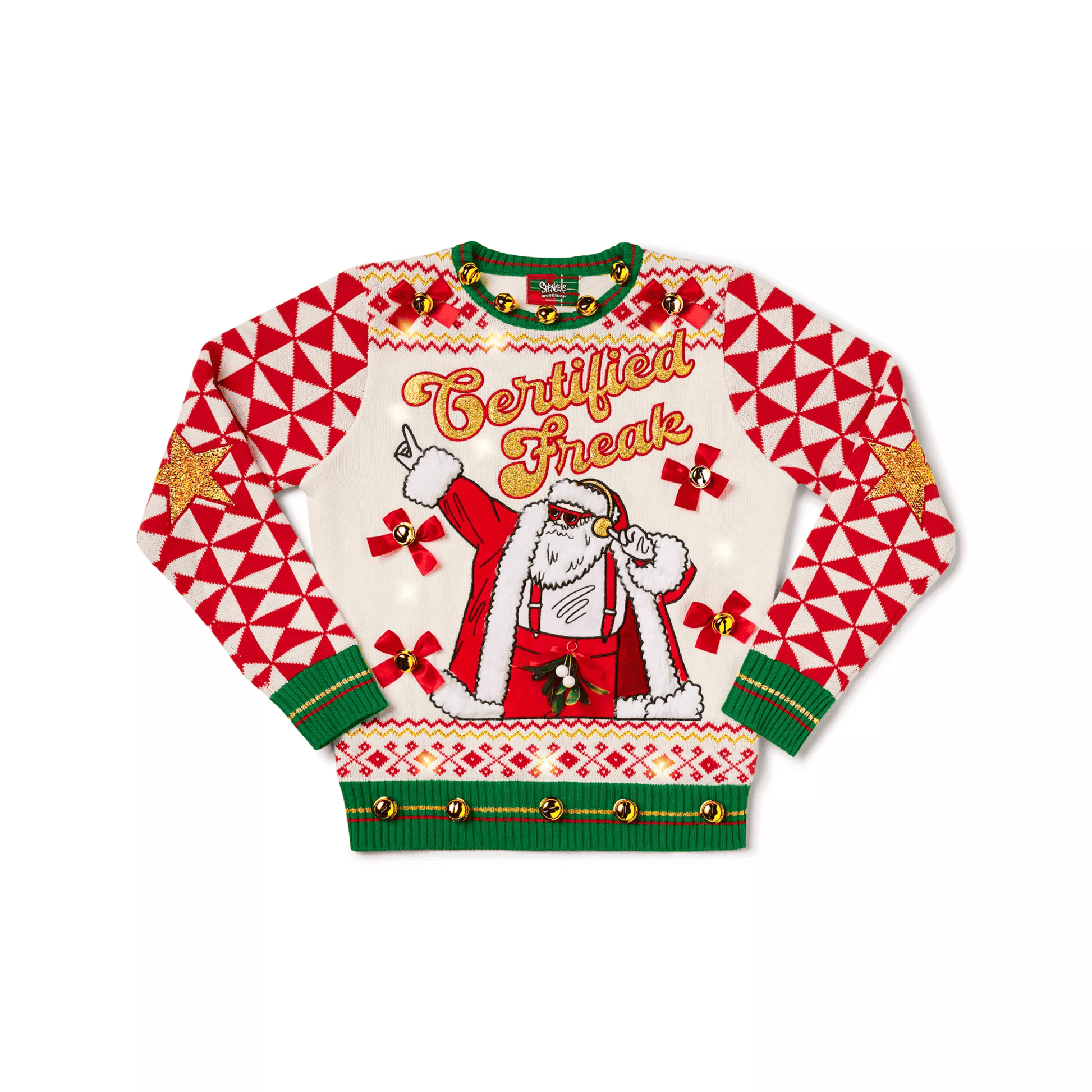 Santa Certified Freak Ugly Christmas Sweater – Moonbestprint