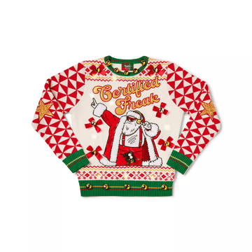 Santa Certified Freak Ugly Christmas Sweater – Moonbestprint
