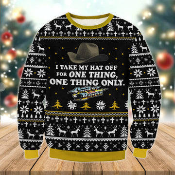 I Take My Hat Off for One Thing Only Ugly Christmas Sweater – Moonbestprint