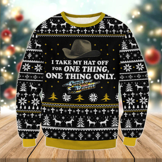 I Take My Hat Off for One Thing Only Ugly Christmas Sweater – Moonbestprint