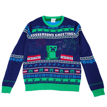 Seasons Greetings Creeper Ugly Holiday Sweater – Moonbestprint