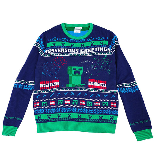 Seasons Greetings Creeper Ugly Holiday Sweater – Moonbestprint