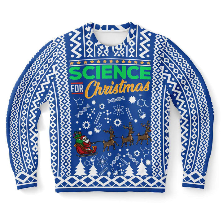 Science for Christmas Ugly Christmas Sweater – Moonbestprint