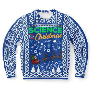 Science for Christmas Ugly Christmas Sweater – Moonbestprint