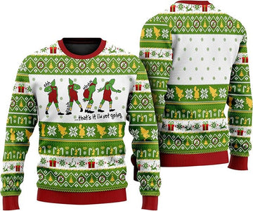 That's It I'm Not Going Ugly Christmas Sweater – Moonbestprint