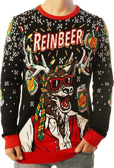 Reindeer Reinbeer Ugly Christmas Sweater – Moonbestprint
