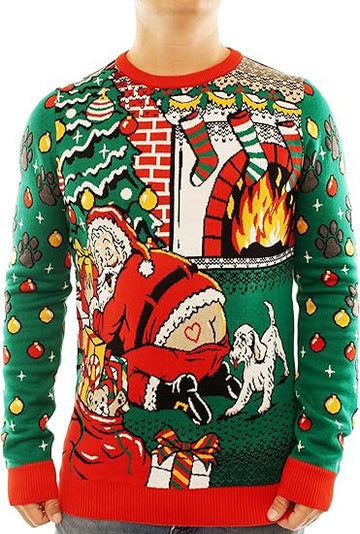Dog Pants Santa Ugly Christmas Sweater – Moonbestprint