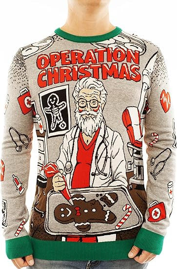 Gingerbread Operation Christmas Ugly Christmas Sweater – Moonbestprint