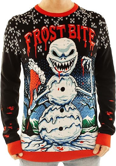 Snowman Frost Bite Ugly Christmas Sweater – Moonbestprint