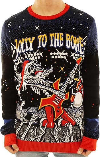 Jolly to the Bone Ugly Christmas Sweater – Moonbestprint