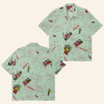 Eanbe Merch Mint Green Hawaiian Shirt Good Gifts For Boyfriend – Moonbestprint