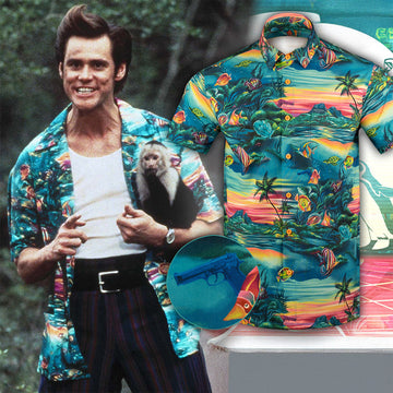 Gun Hawaiian Button Up Shirt Pro Gun Rights Shirt Gifts For Father – Moonbestprint