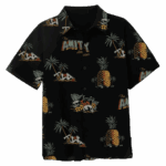 24hundred Merch The Amity Affliction Big Pineapple Party Hawaiian Shirt Dad Gifts – Moonbestprint