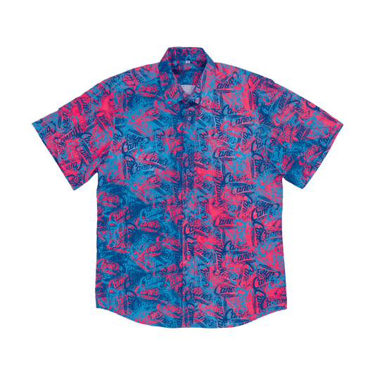 Canes Merch Vibrant Logo Hawaiian Shirt First Fathers Day Gift Ideas – Moonbestprint