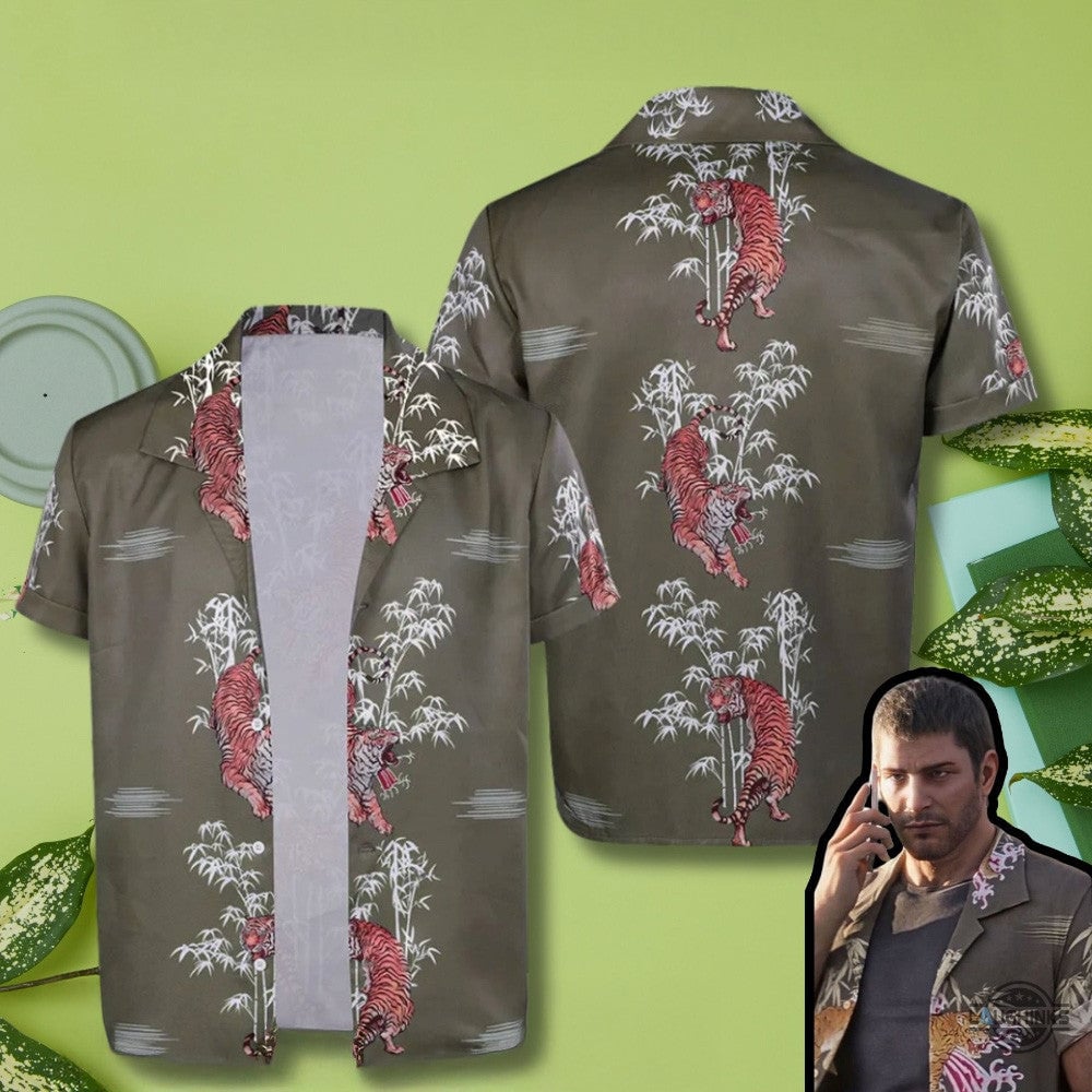 Chris Redfield Cosplay Hawaiian Shirt Father's Day Gifts For Husband – Moonbestprint