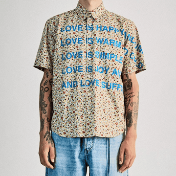Junya Watanabe Poem Hawaiian Shirt Junya Watanabe 2002 Poem Shirt Father's Day Gifts – Moonbestprint