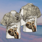 Makers Born To Ride Hawaiian Shirt Beach Button Down Shirt Men Gifts For Motorcycle Enthusiasts – Moonbestprint