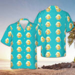 Funny Duck With Knife Hawaiian Shirt Button Down Beach Shirts Cute Gifts For Son – Moonbestprint