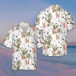 Summer Island Of Lobster Hawaiian Shirt Tropical Button Up Shirt Gifts For Him – Moonbestprint