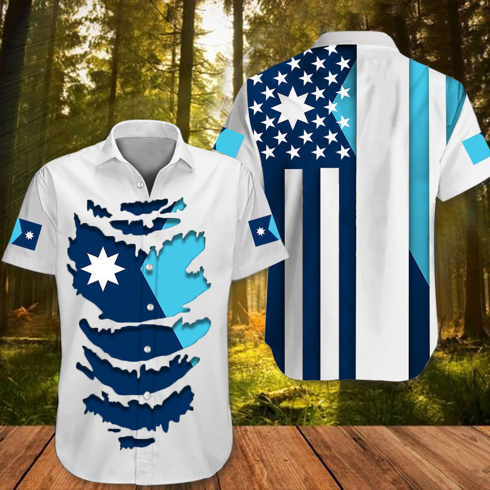 New Minnesota State Flag Design Hawaiian Shirt Mn State Flag Finalist Aloha Shirt – Moonbestprint