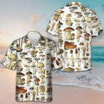 Types Of Mushroom Hawaiian Shirt Beach Button Up Gifts For Mushroom Lovers – Moonbestprint