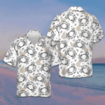 Pattern With Crabs And Leaves Hawaiian Shirt Summer Button Up Shirts Men's Gifts For Crab Lovers – Moonbestprint